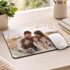 Tapis de souris personnalisé avec photo – Personnalisez votre espace de travail