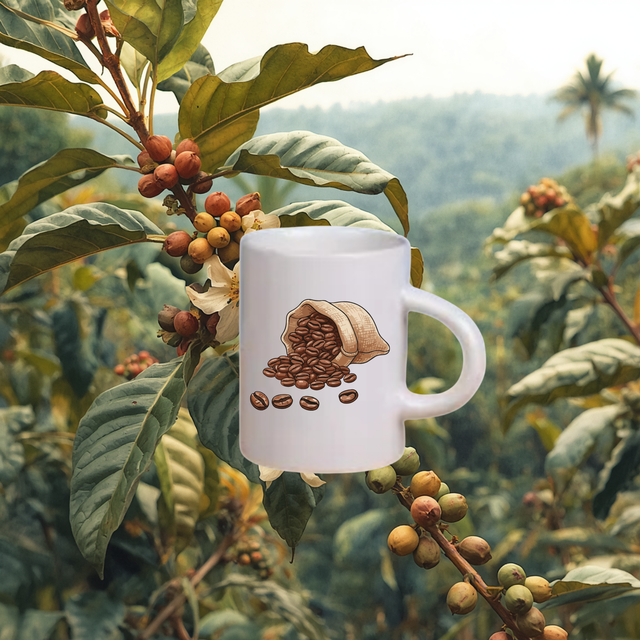 Tasse expresso personnalisée – Photo ou texte