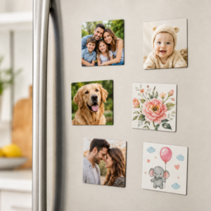 Magnet personnalisé 5x5 cm avec photo